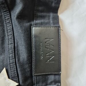 Boohoo Women's Black Straight Leg Jeans